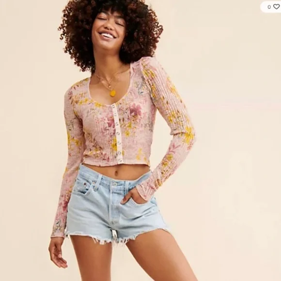 Free People Angelina Lace Top BNWT - Picture 7 of 14